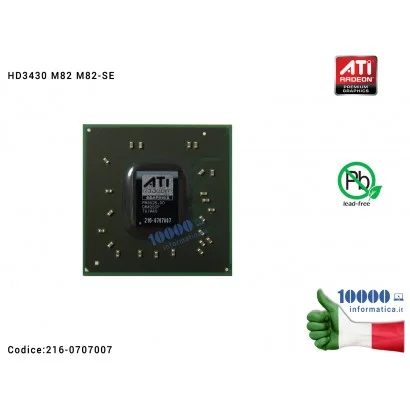 216-0707007 BGA AMD ATI Radeon 216-0707007 HD3430 M82 M82-SE IGP Graphic GPU IC Chip Grafico Chipset Video North Bridge Noteb...