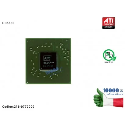 216-0772000 BGA AMD ATI Radeon 216-0772000 HD5650 IGP Graphic GPU IC Chip Grafico Chipset Video North Bridge Notebook Northbr...