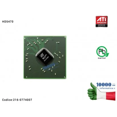 216-0774007 BGA AMD ATI Radeon 216-0774007 HD5470 IGP Graphic GPU IC Chip Grafico Chipset Video North Bridge Notebook Northbr...