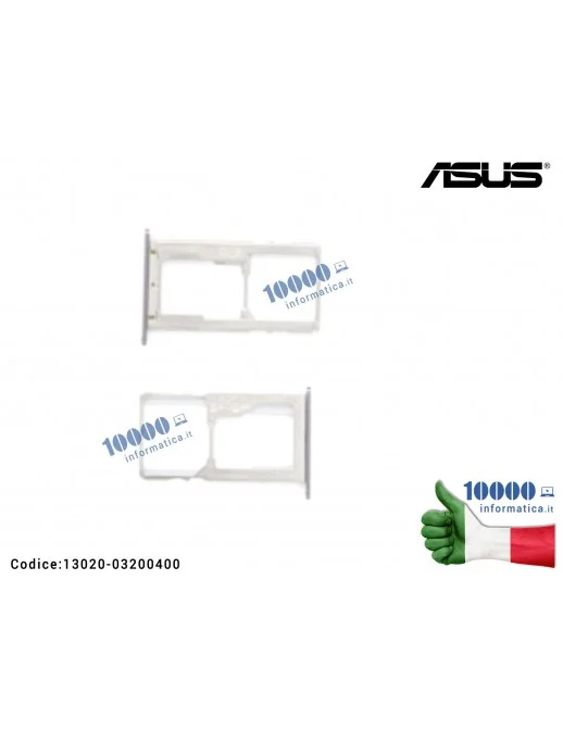 13020-03200900 Carrello SIM Tray ASUS ZenFone 3 Max ZC553KL (X00DD) [PINK]
