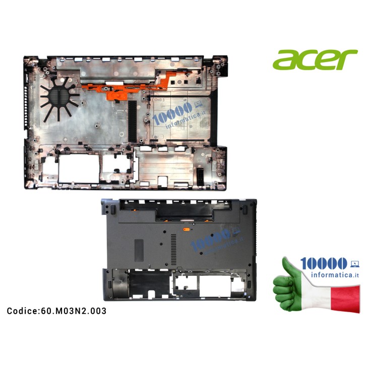 Bottom Case Scocca Inferiore ACER Aspire V3-531 V3-531G V3-571 V3-571G V3-551 60.M03N2.003 60M03N2003