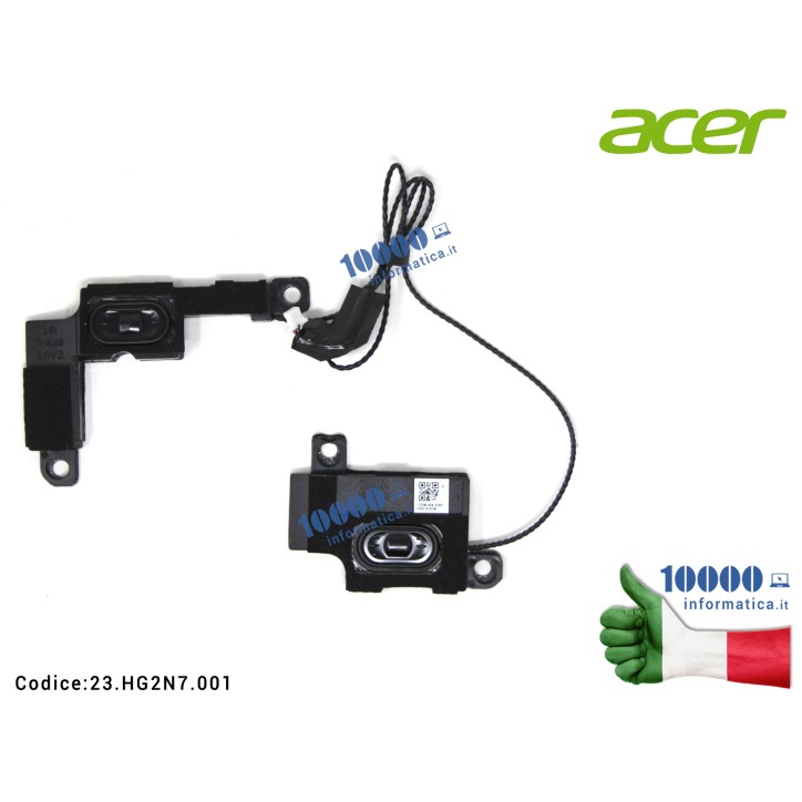 Altoparlante Speaker Audio (COPPIA) ACER Aspire A315-55G A315-55KG 23HG2N7001