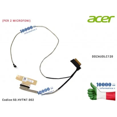 Cavo Flat LCD ACER [2 MIC] Aspire A315-23 A315-33 Extensa EX215-22 [PER 2 MICROFONI] DDZAUDLC120 50.HVTN7.002 50HVTN7002