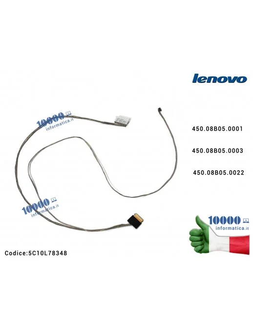 5C10L78348 Cavo Flat LCD LENOVO V110-15ISK V110 V110-15 450.08B05.0001 450.08B05.0003 450.08B05.0022