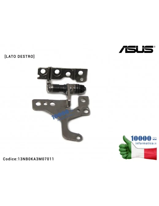 13NB0KA3M07011 Cerniera Hinge [DX] ASUS F512 X512 X512D X512DA X512F X512FA X512U X512UA F512J F512JA F512U F512UA [LATO DEST...