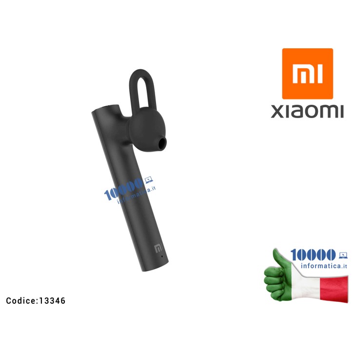 Cuffia Bluetooth in-Ear [Nero] XIAOMI Mi Bluetooth Headset Basic Monaural Wireless