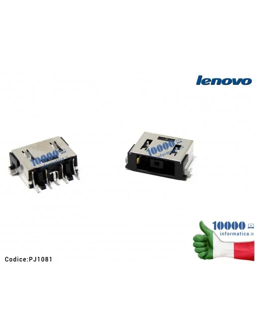 PJ1081 Connettore DC Power Jack PJ1081 LENOVO IdeaPad L340-15IRH Legion Y540-15IRH (81SX) L340-15