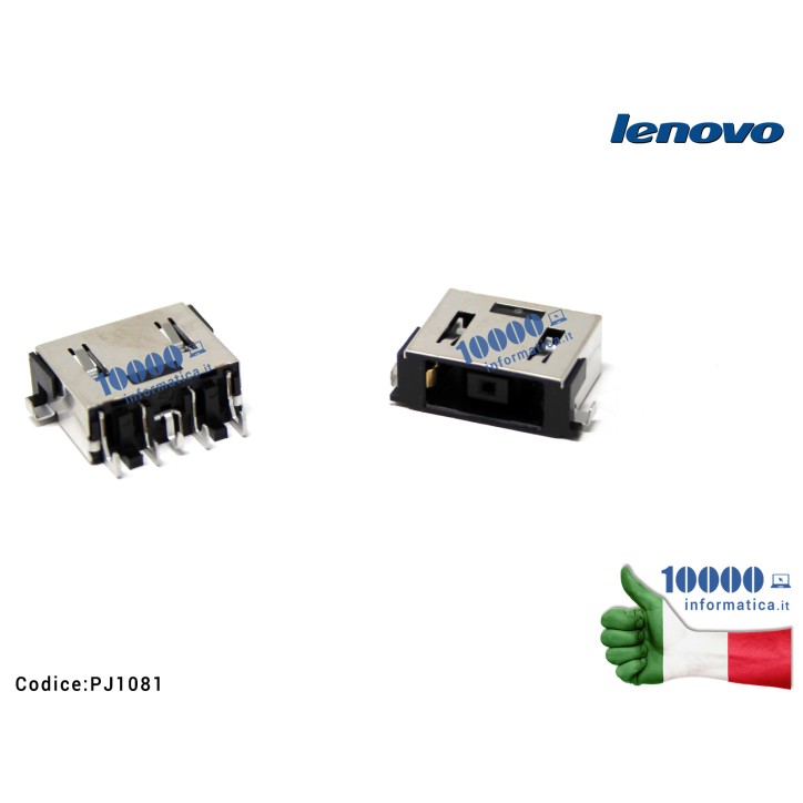 Connettore DC Power Jack PJ1081 LENOVO IdeaPad L340-15IRH Legion Y540-15IRH (81SX) L340-15