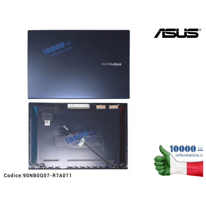 Cover LCD ASUS VivoBook 14 X413 F413 (Bespoke Black) X413E X413EA F413E F413EA X421F X421FA X421FAY F421F F421FA F421FAY X421JA 