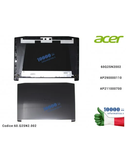 60.Q2SN2.002 Cover LCD ACER Aspire AN515-31 AN515-41 AN515-53 Nitro AN515-41 AN515-51 AN515-53 AP290000110 60Q2SN2002 AP21100...