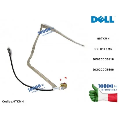 9TKMN Cavo Flat LCD DELL Latitude E5570 M3510 P48F (30 PIN) DC02C00B610 09TKMN CN-09TKMN DC02C00B600