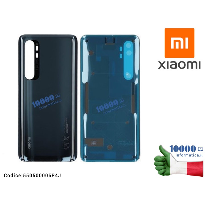Back Cover Camera Frame XIAOMI Mi Note 10 Lite (M2002F4LG M1910F4G) [Deep Tarnish] Schermo Battery Cover Assy 55050000601L 55050