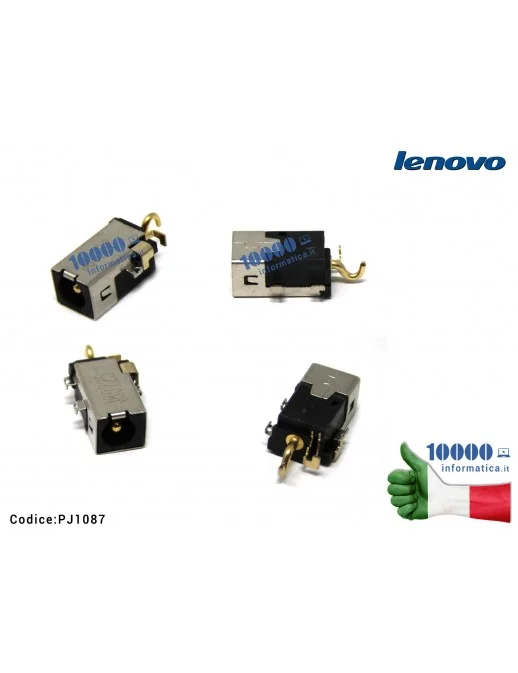 PJ1087 Connettore di Alimentazione DC Power Jack PJ1087 LENOVO IdeaPad 130S-14IGM (81KU)