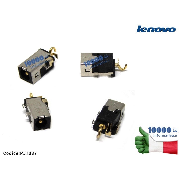 Connettore di Alimentazione DC Power Jack PJ1087 LENOVO IdeaPad 130S-14IGM (81KU)