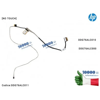 926836-001 Cavo Flat LCD HP Pavilion 15-CC [G76A HD LCD EDP + HD CAMERA CABLE] DDG76ALC010 DDG76ALC000 15-CC 14-BK 15-CD 15-C...