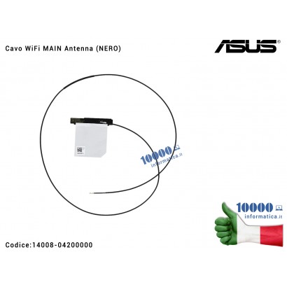 Cavo WiFi MAIN Antenna (NERO) ASUS X515 X515D X515M X515J X515DA X515MA X515JA X515JP X515JF 14008-04200000