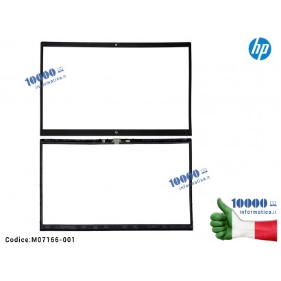 M07166-001 Cornice Bezel LCD HP EliteBook 840 G7 845 G7 840 G8 845 G8 [RGB] M07166-001