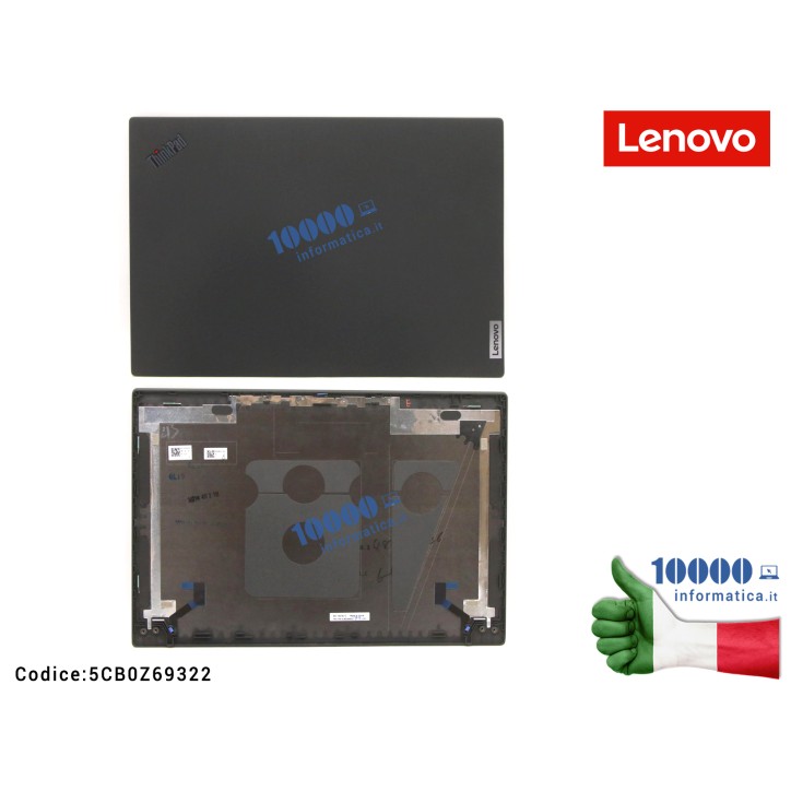 5CB0Z69322 Cover LCD LENOVO ThinkPad T14s Gen 2 (20WM) (20WN) (20XF) (20XG) [Villi Black] 5CB0Z69322 FRU5CB0Z69322