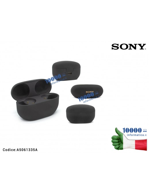 A5061335A Case Custodia di ricarica Sony WF-1000XM5 YY2963 Nero Ricambio Originale