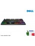 AW420K-B-WW Tastiera per gaming Alienware Tenkeyless DELL AW420K senza Tastierino Numerico AW420K-B-WW