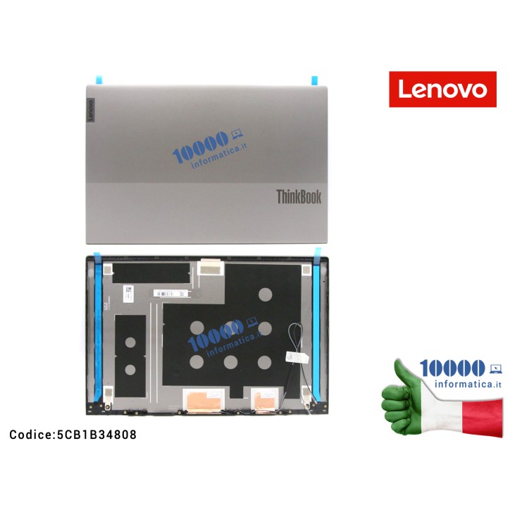 5CB1B34808 Cover LCD LENOVO ThinkBook 15 G2 ITL (20VE) 15 G2 ARE (20VG) 15 G3 ACL (21A4) 15 G3 ITL (21A5) [Mineral Grey] 5CB1B34808 FRU5CB1B34808