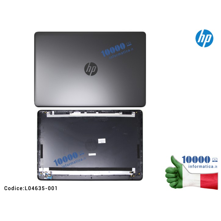 Cover LCD [Asteroid Silver] HP Pavilion 15-BS 15-BW 250 G6 255 G6 TPN-C129 TPN-C130 (AST) 929892-001