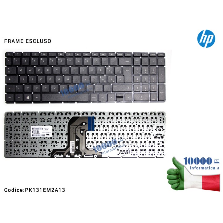 Tastiera Italiana HP 15-AC 15-AF 15-AY 15-BA 250 G4 255 G4 256 G4 250 G5 255 G5 PK131EM2A13 PK131O23A13 Tastiera Italiana HP 15-AC 15-AF 15-AY 15-BA 250 G4 255 G4 256 G4 250 G5 255 G5 PK131EM2A13 PK131O23A13