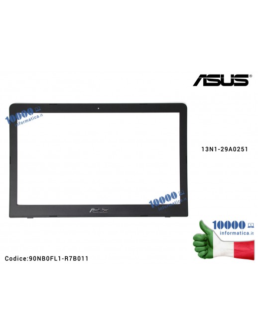 Cornice Display Bezel LCD ASUS VivoBook Pro 15 X580 X580V N580V N580VD X580VN X580VD 13N1-29A0251 90NB0FL1-R7B012 90NB0FL1-R7B01
