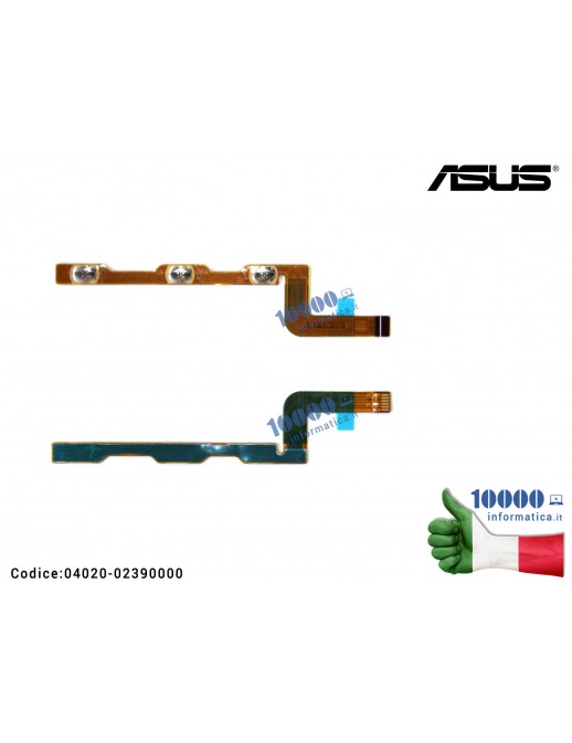 Tasti Laterali Volume Power on off SIDE KEY ASUS ZenFone 3 Max ZC520TL (X008D)