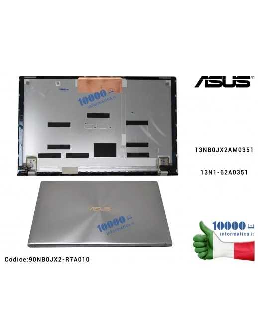 90NB0JX2-R7A010 Cover LCD ASUS ZenBook 15 UX533 [Icicle Silver] UX533F UX533FD UX533FN 13NB0JX2AM035113N1-62A0351