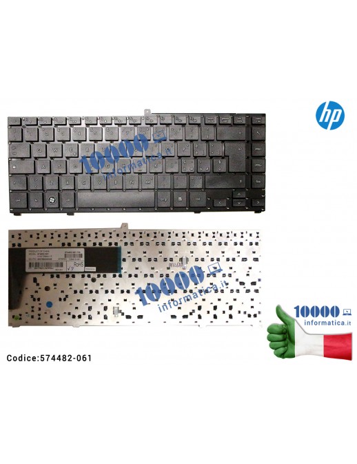 Tastiera Italiana HP ProBook 4411S 4410S 4415S 4416S 574482-061 6037B0038001 6037B0038004 6037B0038005 6037B0038009 6037B0038010 6037B0038019 6037B0038022