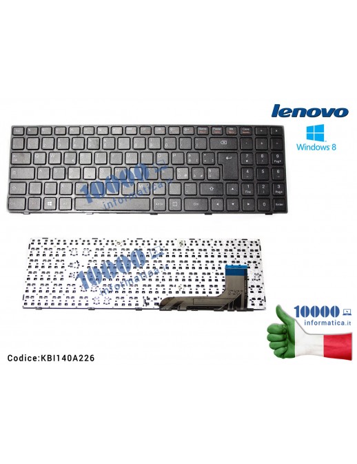 Tastiera Italiana LENOVO IdeaPad 100-15IBY 100-15 B50-10 [LOGO WINDOWS 8]