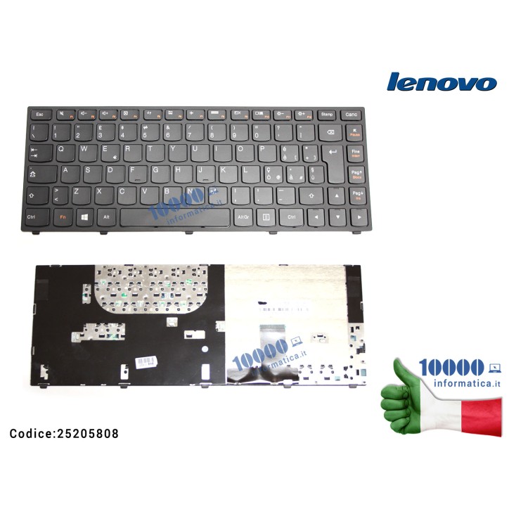 Tastiera Italiana LENOVO IdeaPad Yoga 13 [NERA] V127920FK1