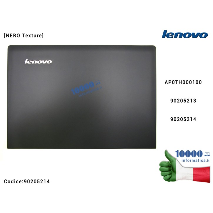 Cover LCD LENOVO IdeaPad [NERO Texture] Z50-70 Z50-75 G50 G50-30 G50-70 G50-45 G50-80 AP0TH000100 90205213 90205214