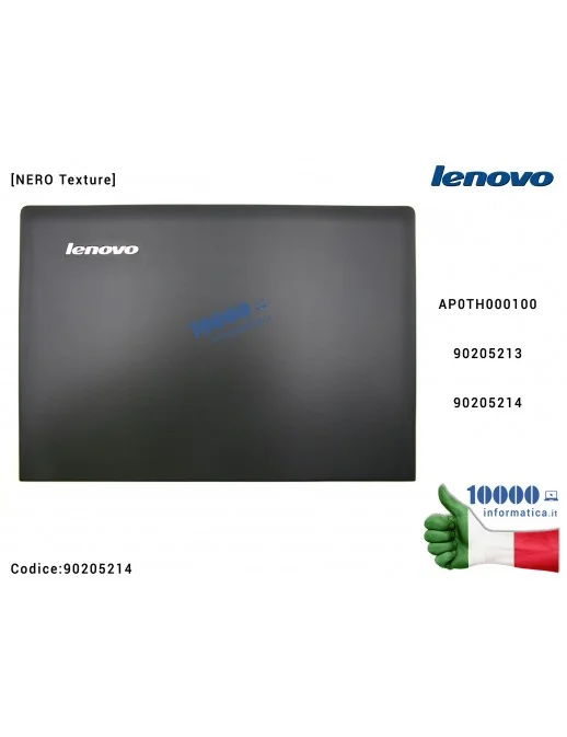 Cover LCD LENOVO IdeaPad [NERO Texture] Z50-70 Z50-75 G50 G50-30 G50-70 G50-45 G50-80 AP0TH000100 90205213 90205214