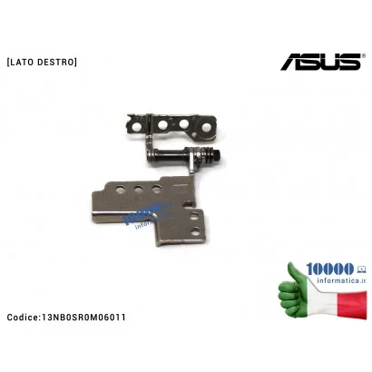 Cerniera Hinge [DX] ASUS VivoBook 15 F515 X515 X515D X515DA F515J X515J F515JA X515JA X515JF X515JP X515M X515MA [LATO DESTRO]