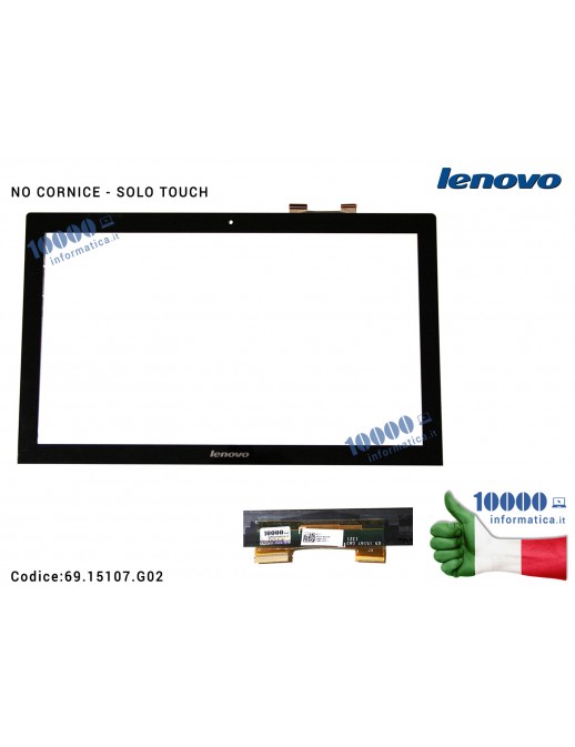 Touch Screen LENOVO IdeaPad U530 U503T Touch 15,6''