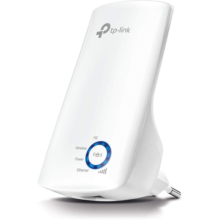 TP-Link TL-WA850RE Ripetitore Wireless Wifi Extender e Access Point, Velocità Single Band 300Mbps, Porta LAN, Potenzia la tua co