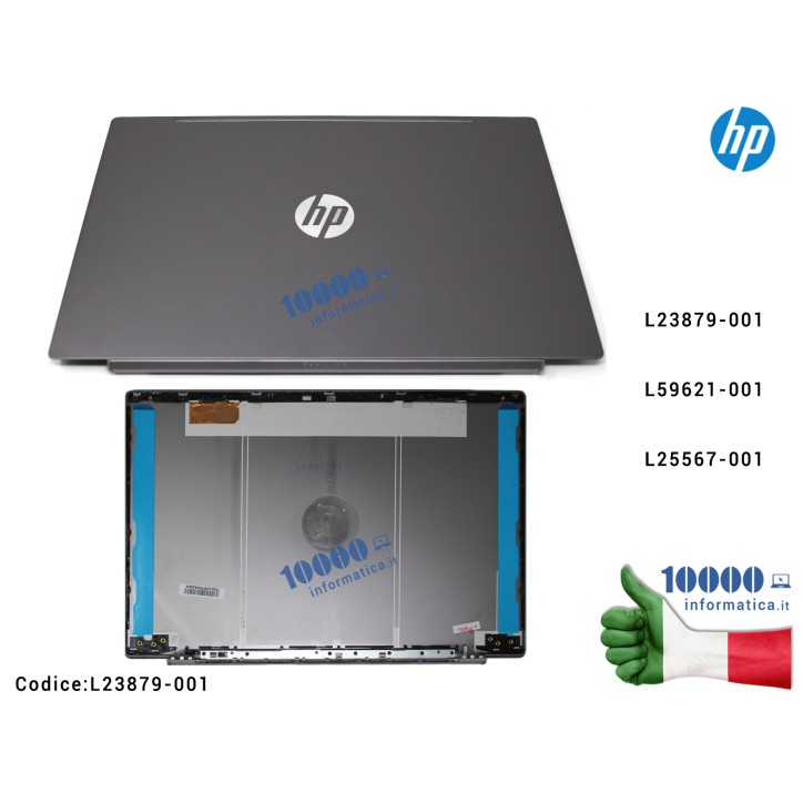 Cover LCD [Mineral Silver] HP Pavilion 15-CS 15-CW TPN-Q210 TPN-Q208 (SILVER) L59621-001 L23879-001 L25567-001