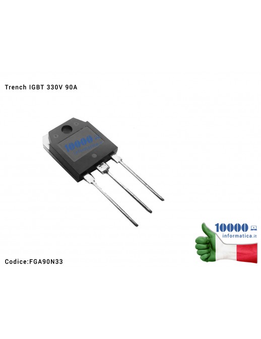 Transistor Trench IGBT 330V 90A FGA 90N33 FGA90N33T FGA9ON33 FGA90N33 TD FGA90N33TD TO3P