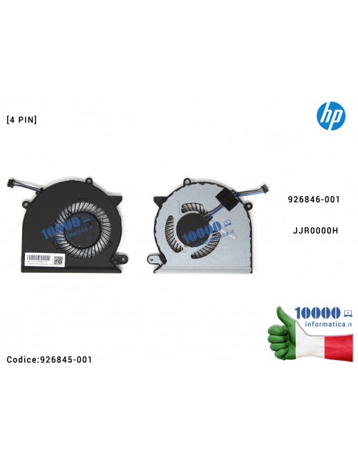 Ventola Fan CPU HP Pavilion 15-CD 15-CD000 TPN-Q193 926846-001 JJR0000H