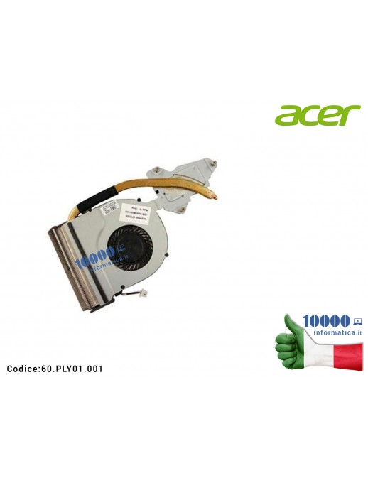 Ventola Fan + Dissipatore Heatsink ACER Aspire 7740 7740Z 7740G