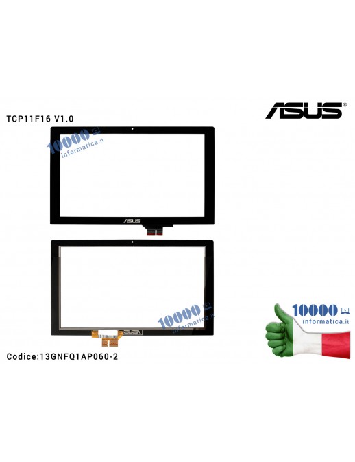 Vetro Touch Screen ASUS VivoBook S200 S200E F200CA X202 X200CA Q200E X202E 11,6'' TCP11F16 V1.1
