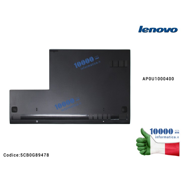 Coperchio Memoria Hard Disk Cover Door LENOVO IdeaPad G70-70 G70-80 B70-80 B70-70 AP0U1000400 Thermal Cover Black