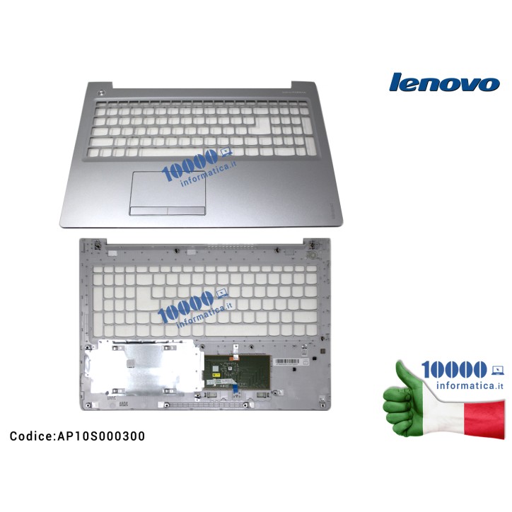 Top Case Upper Palmrest Cover Superiore LENOVO IdeaPad 510-15IKB 510-15ISK 310-15ISK 310-15IKB (L80SR) AP10S000300 Touchpad