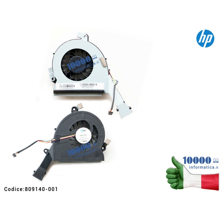 Ventola di Raffreddamento Fan CPU HP AIO 22-A 23-Q 27-N TPC-Q017 [35W] 23-Q032CN 23-Q032CN 27-N160XT 23-Q102N 23-Q105NA 22-A113W