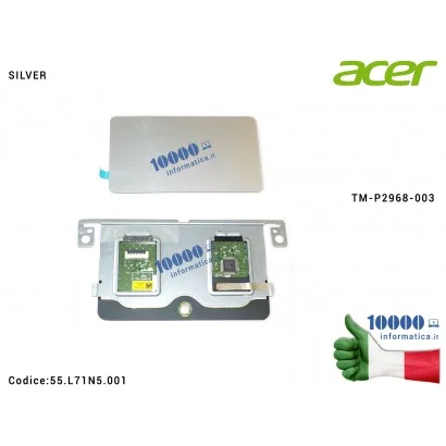 55.L71N5.001 Touchpad ACER Tablet Switch 10 SW5-012 SW5-012P SW5-015 (SILVER) TM-P2968-003 55.L71N5.002