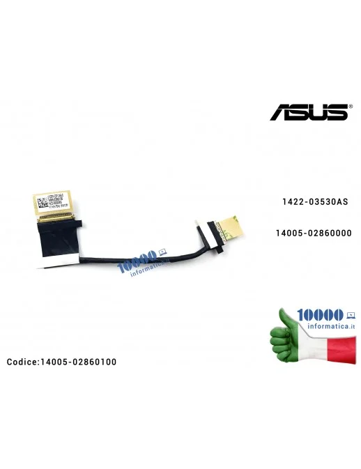 14005-02860100 Cavo Flat LCD ASUS ZenBook 13 UX333 UX333F UX333FA UX333FN 1422-03530AS 14005-02860000 14005-02860100 1422-034...