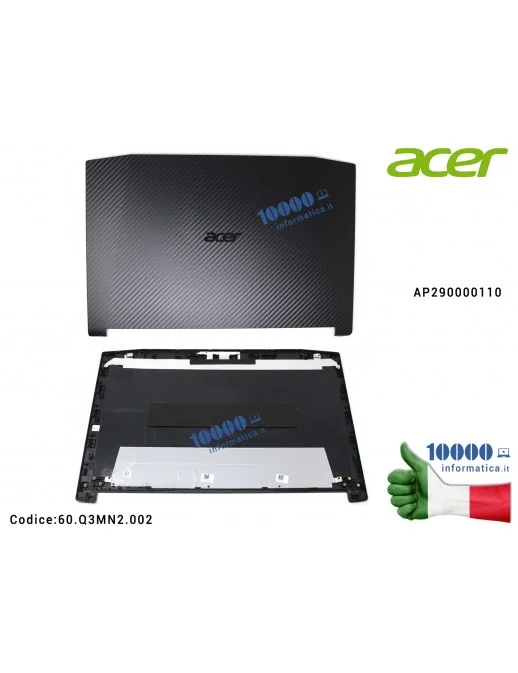 60.Q3MN2.002 Cover LCD ACER Aspire AN515-42 AN515-52 Nitro AN515-42 AN515-52 [NERO] AP290000110 60Q3MN2002 60.Q3MN2.002