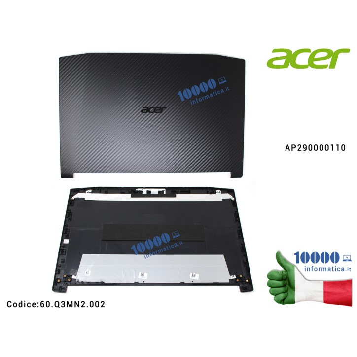 Cover LCD ACER Aspire AN515-42 AN515-52 Nitro AN515-42 AN515-52 [NERO] AP290000110 60Q3MN2002 60.Q3MN2.002